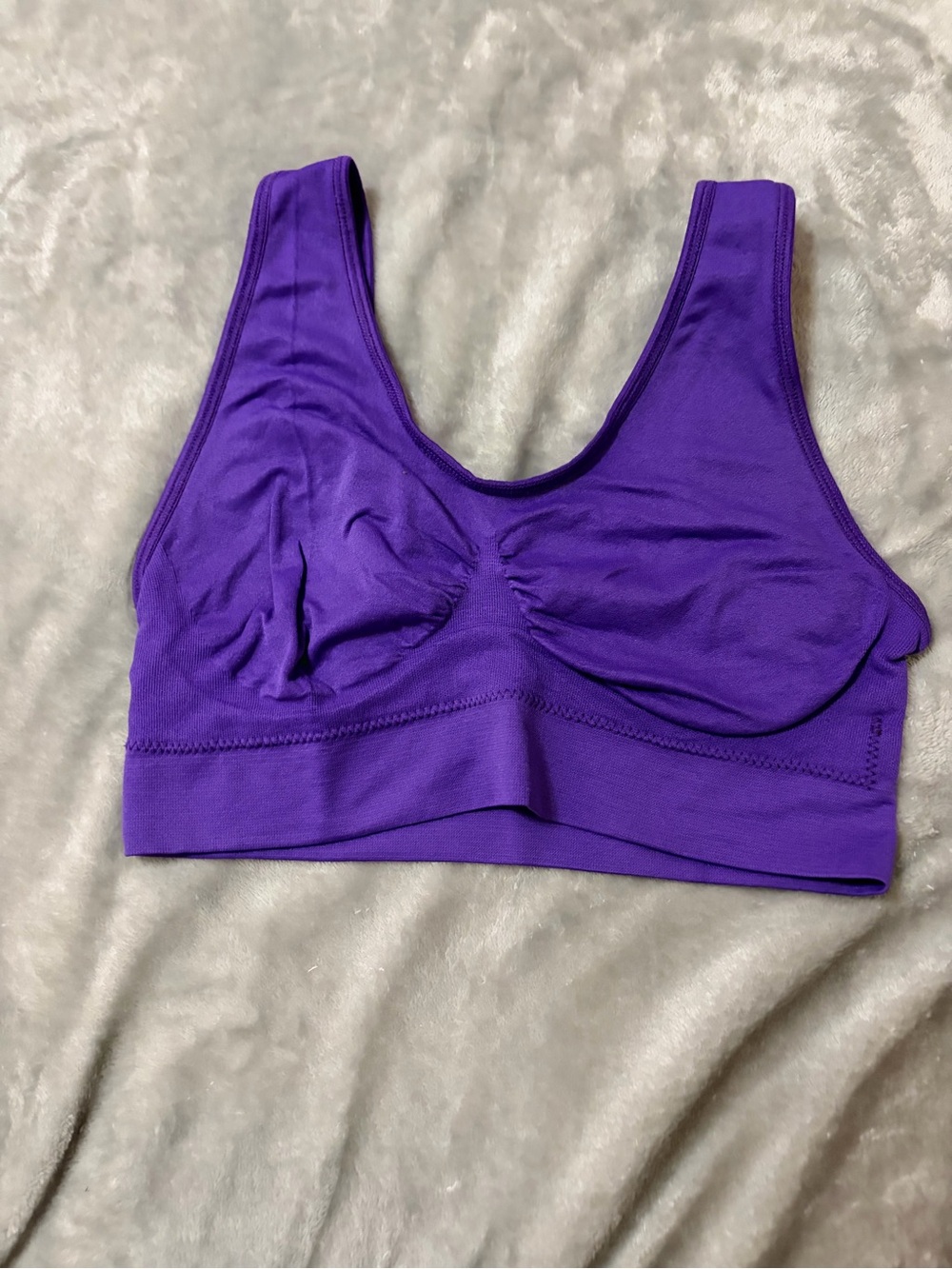 Amazon Seamless Sports Bra - Vibrant Purple